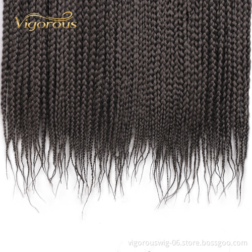 vigorous Cheap Price Wholesale 18 Inch Afro Twist Kinky Braiding Crochet Hair Bulk Synthetic Box Braid Hair